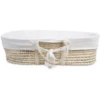 CHILDHOME Hoes Voor Mosesmand Wit -Roba || Alvi || Pinolino Winkel childhome hoes voor mosesmand wit a285136
