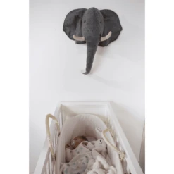 CHILDHOME Olifant Vilten Muurdecoratie -Roba || Alvi || Pinolino Winkel childhome olifant vilten muurdecoratie a274705 2