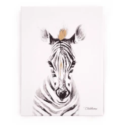 CHILDHOME Schilderij Zebra 30 X 40 Cm 8 CHILDHOME Schilderij Zebra 30 X 40 Cm -Roba || Alvi || Pinolino Winkel childhome schilderij zebra 30 x 40 cm a287388 2