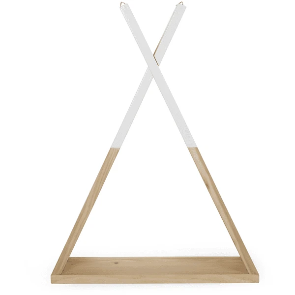 CHILDHOME Wandrek Tipi Natural Wit 4 CHILDHOME Wandrek Tipi Natural Wit - Afbeelding 2