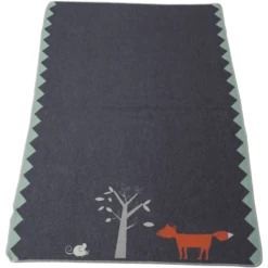 DAVID FUSSENEGGER Baby Deken Vos Grijs 100 X 140 Cm -Roba || Alvi || Pinolino Winkel david fussenegger baby deken vos grijs 100 x 140 cm a241496 3