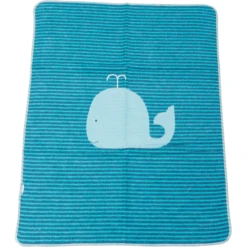 DAVID FUSSENEGGER Baby Deken Walvis/strepen Turquoise 70 X 90 Cm 8 DAVID FUSSENEGGER Baby Deken Walvis/strepen Turquoise 70 X 90 Cm -Roba || Alvi || Pinolino Winkel david fussenegger baby deken walvis strepen turquoise 70 x 90 cm a241559 2