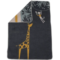 DAVID FUSSENEGGER Deken Giraffe Antraciet -Roba || Alvi || Pinolino Winkel david fussenegger deken giraffe antraciet a312311 4