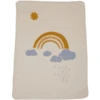 DAVID FUSSENEGGER Deken Regenboog Ruw Wit -Roba || Alvi || Pinolino Winkel david fussenegger deken regenboog ruw wit a312306