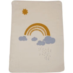 DAVID FUSSENEGGER Deken Regenboog Ruw Wit -Roba || Alvi || Pinolino Winkel david fussenegger deken regenboog ruw wit a312306 3