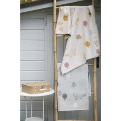 DAVID FUSSENEGGER Katoenen Deken Bosdieren Vilt 75 X 100 Cm -Roba || Alvi || Pinolino Winkel david fussenegger katoenen deken bosdieren vilt 75 x 100 cm a291019 3