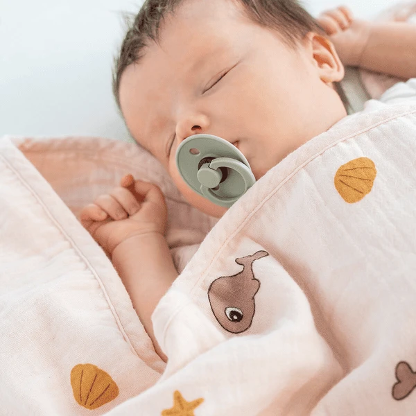 Done By Deer Babydeken Mousseline Wally Roze 4 Done By Deer Babydeken Mousseline Wally Roze - Afbeelding 2