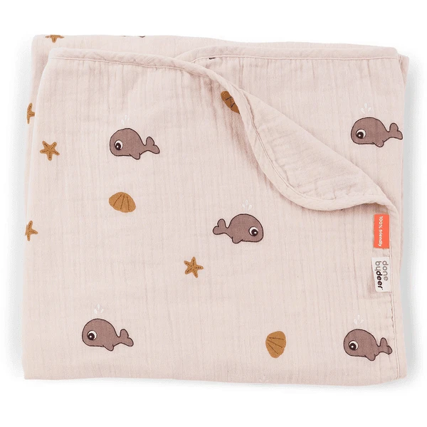 Done By Deer Babydeken Mousseline Wally Roze 3 Done By Deer Babydeken Mousseline Wally Roze