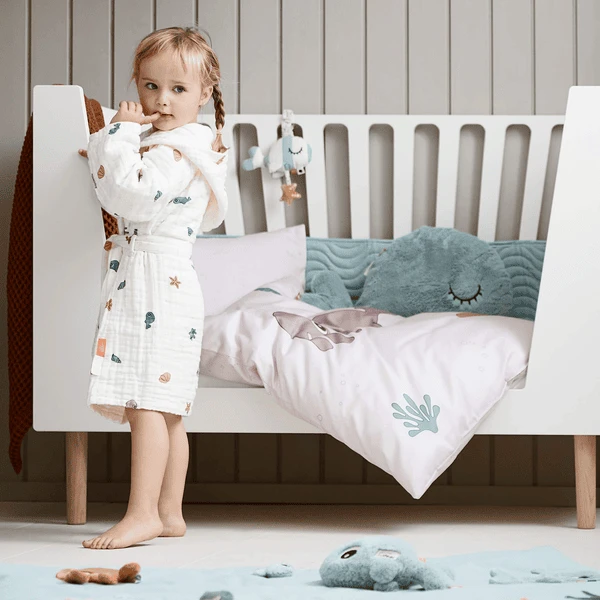 Done By Deer ™ Beddengoed Junior Jelly & Wally 100 X 140 Cm Powder Roze 5 Done By Deer ™ Beddengoed Junior Jelly & Wally 100 X 140 Cm Powder Roze - Afbeelding 3