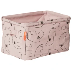 Done By Deer ™ Opbergdoos Van Stof, Roze -Roba || Alvi || Pinolino Winkel done by deer opbergdoos van stof roze a279717 1
