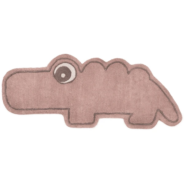 Done By Deer ™ Tapijt Croco Roze 6 Done By Deer ™ Tapijt Croco Roze - Afbeelding 4