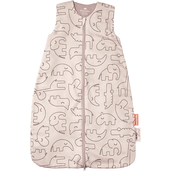 Done By Deer ™ Zomerslaapzak Sleepy Friends Powder 4 Done By Deer ™ Zomerslaapzak Sleepy Friends Powder - Afbeelding 2