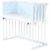 Dreamgood Co-sleeper Beuken Wit Gelakt | Matras Prime Air | Nest, Hemelsblauw Stippen Wit 2 Dreamgood Co-sleeper Beuken Wit Gelakt | Matras Prime Air | Nest, Hemelsblauw Stippen Wit -Roba || Alvi || Pinolino Winkel dreamgood co sleeper beuken wit gelakt matras prime air nest hemelsblauw stippen wit a348786