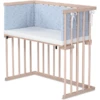 Dreamgood Co-sleeper Natuur Beuken | Matras Prime Air | Nestje, Horizontaal Blauwe Sterrenmix Wit/saffierblauw -Roba || Alvi || Pinolino Winkel dreamgood co sleeper natuur beuken matras prime air nestje horizontaal blauwe sterrenmix wit saffierblauw a348771