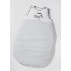 Easy Baby Slaapzak Zebra Grijs, Wit