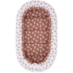 Emma & Noah Knuffel Nest Floral Mocca -Roba || Alvi || Pinolino Winkel emma amp noah knuffel nest floral mocca a347312 3