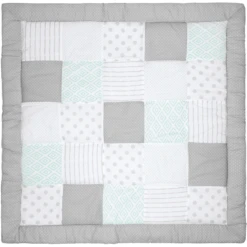 Emma & Noah Kruipdeken Patchwork Mint 120 X 120 Cm -Roba || Alvi || Pinolino Winkel emma noah kruipdeken patchwork mint 120 x 120 cm a275693 3