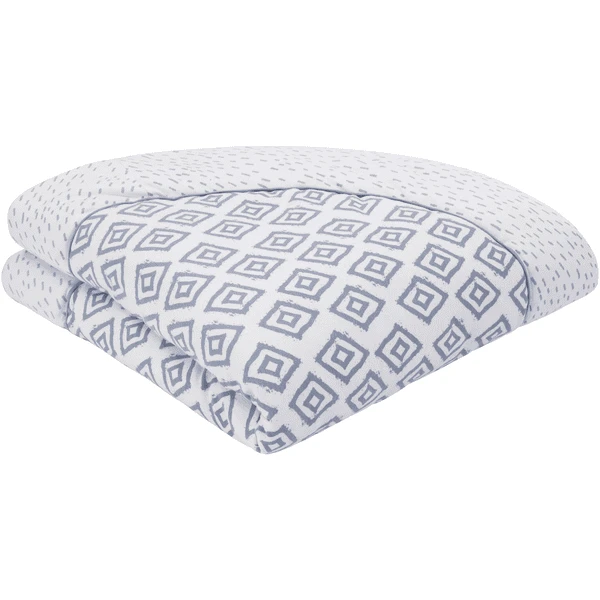 Emma & Noah Kruipdeken Rond Blauw 100 Cm 4 Emma & Noah Kruipdeken Rond Blauw 100 Cm - Afbeelding 2