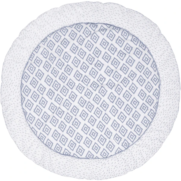 Emma & Noah Kruipdeken Rond Blauw 100 Cm 7 Emma & Noah Kruipdeken Rond Blauw 100 Cm - Afbeelding 5