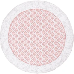 Emma & Noah Kruipdeken Rond Roze 100 Cm