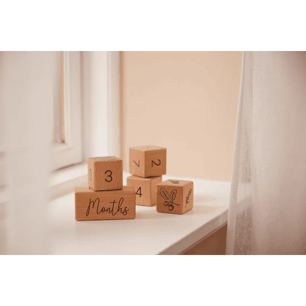 Filibabba Houten Leeftijdsblokken 4 Filibabba Houten Leeftijdsblokken - Afbeelding 2