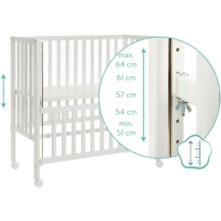 Fillikid Co-sleeper Cocon Plus Wit -Roba || Alvi || Pinolino Winkel fillikid co sleeper cocon plus wit a207301 4