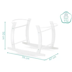 Fillikid Frame Voor Mozesmand Wit -Roba || Alvi || Pinolino Winkel fillikid frame voor mozesmand wit a314436 3