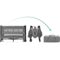 Fillikid Grijs Reisbed -Roba || Alvi || Pinolino Winkel fillikid grijs reisbed a291198 2