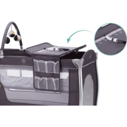 Fillikid Reisbed ALU Supreme Happy Roller Giraffe Grey -Roba || Alvi || Pinolino Winkel fillikid reisbed alu supreme happy roller giraffe grey a268820 3