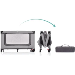 Fillikid Reisbed Standaard Melange Grijs -Roba || Alvi || Pinolino Winkel fillikid reisbed standaard melange grijs a291214 2