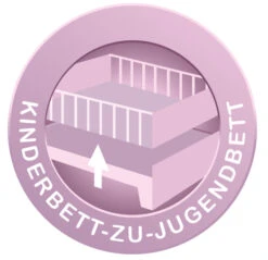 Geuther Kinderbed Wave Pastel 10 Geuther Kinderbed Wave Pastel -Roba || Alvi || Pinolino Winkel geuther kinderbed wave pastel a198923