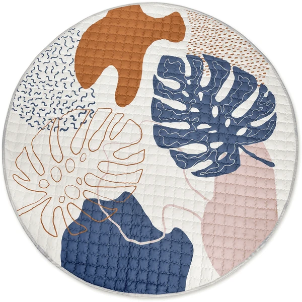 Hakuna Matte Gewatteerde Peuterdeken - Boho Leaves 2 Hakuna Matte Gewatteerde Peuterdeken - Boho Leaves