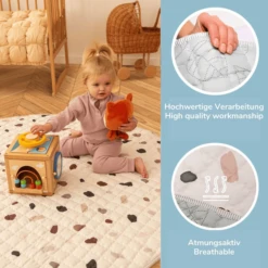 Hakuna Matte Gewatteerde Peuterdeken - Confetti -Roba || Alvi || Pinolino Winkel hakuna matte gewatteerde peuterdeken confetti a348222 2