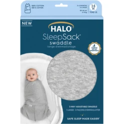 HALO® SleepSack® Overtrekslaapzak Heather Grijs 9 HALO® SleepSack® Overtrekslaapzak Heather Grijs -Roba || Alvi || Pinolino Winkel halo sleepsack overtrekslaapzak heather grijs a326295 2