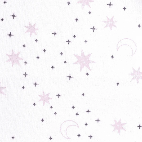 HALO® SleepSack® Puck Deken 1,5 TOG Mid Night Manen Roze 5 HALO® SleepSack® Puck Deken 1,5 TOG Mid Night Manen Roze - Afbeelding 3