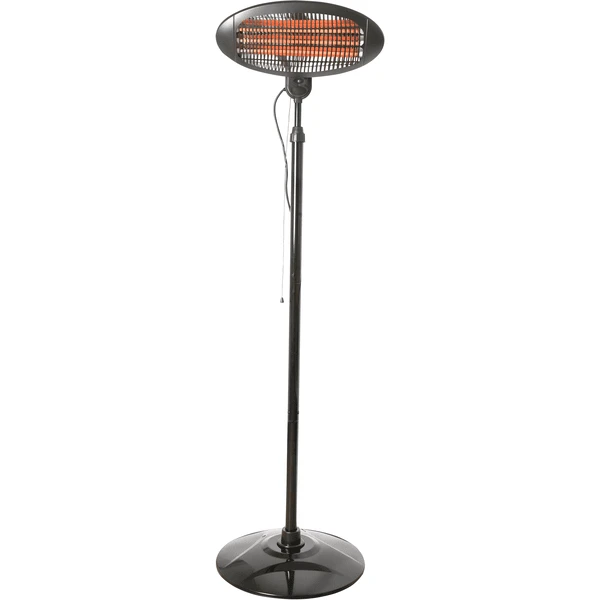 Hartig En Helling Straalkachel Met Standaard BS 55 Zwart 3 Hartig En Helling Straalkachel Met Standaard BS 55 Zwart