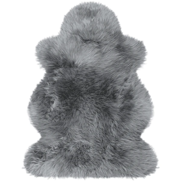 Heitmann Australisch Lamsvel Grijs 3 Heitmann Australisch Lamsvel Grijs