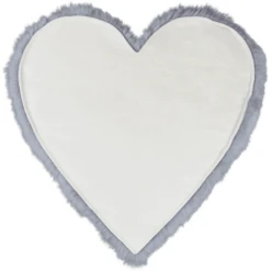 Heitmann Lamsvel Speelkleed HEART Grijs -Roba || Alvi || Pinolino Winkel heitmann lamsvel speelkleed heart grijs a392692 4