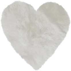 Heitmann Lamsvel Speelkleed HEART Wit -Roba || Alvi || Pinolino Winkel heitmann lamsvel speelkleed heart wit a392694 1
