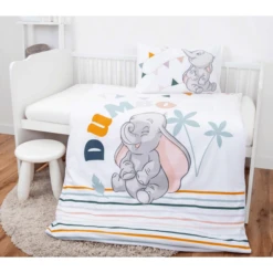 HERDING Beddengoed Dumbo 100x135cm -Roba || Alvi || Pinolino Winkel herding beddengoed dumbo 100x135cm a325064 1