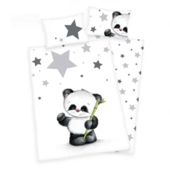 HERDING Beddengoed Kleine Panda 100 X 135 Cm -Roba || Alvi || Pinolino Winkel herding beddengoed kleine panda 100 x 135 cm a175481 3