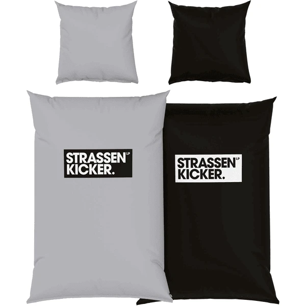 HERDING Beddengoed Street Kicker Grijs-zwart 135 X 200 Cm 3 HERDING Beddengoed Street Kicker Grijs-zwart 135 X 200 Cm