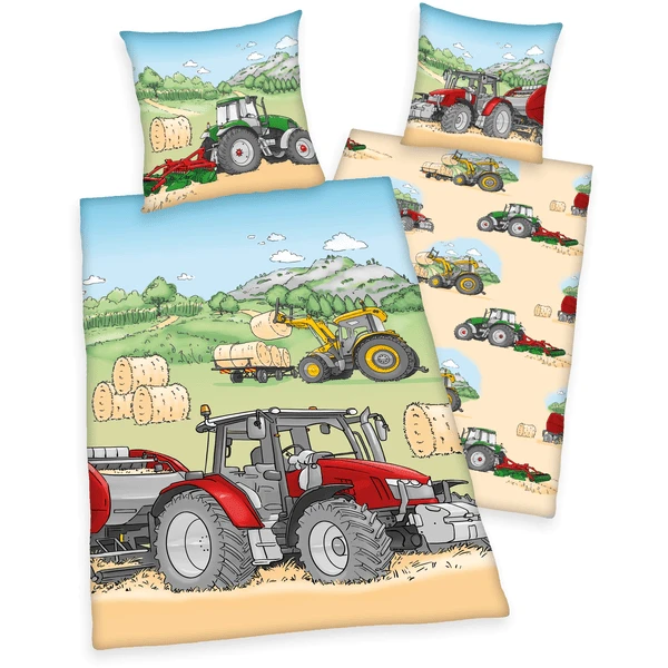 HERDING Beddengoed Tractor 135x200cm 5 HERDING Beddengoed Tractor 135x200cm - Afbeelding 3