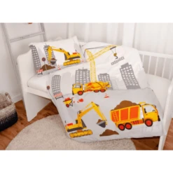 HERDING Flanellen Beddengoed Bouwplaats 100 X 135 Cm 9 HERDING Flanellen Beddengoed Bouwplaats 100 X 135 Cm -Roba || Alvi || Pinolino Winkel herding flanellen beddengoed bouwplaats 100 x 135 cm a297018 3