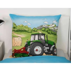 HERDING Flanellen Beddengoed Tractor 135 X 200 Cm -Roba || Alvi || Pinolino Winkel herding flanellen beddengoed tractor 135 x 200 cm a388599 3