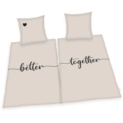 HERDING HOME Partner Bedlinnen Better Together 135 X 200 Cm -Roba || Alvi || Pinolino Winkel herding home partner bedlinnen better together 135 x 200 cm a310771 2