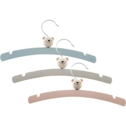 HESS Kleerhanger Set Van 6, Nature -Roba || Alvi || Pinolino Winkel hess kleerhanger set van 6 nature a291199 1