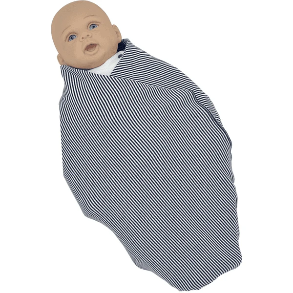 Hoppediz Puck Doek Blauw-wit 4 Hoppediz Puck Doek Blauw-wit - Afbeelding 2