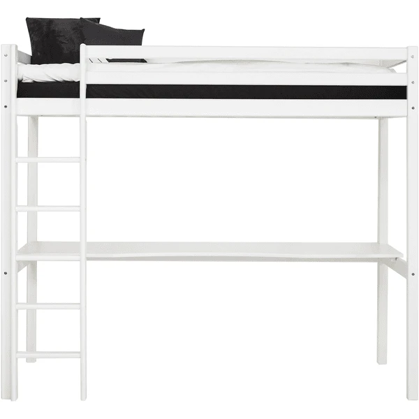 Hoppekids Basic Loftbed Met Bureaublad Wit 90 X 200 Cm 6 Hoppekids Basic Loftbed Met Bureaublad Wit 90 X 200 Cm - Afbeelding 4