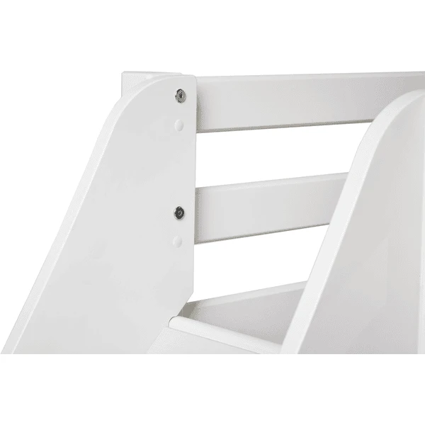 Hoppekids Halfhoogslaper Basic Met Glijbaan Wit 70 X 190 Cm 4 Hoppekids Halfhoogslaper Basic Met Glijbaan Wit 70 X 190 Cm - Afbeelding 2